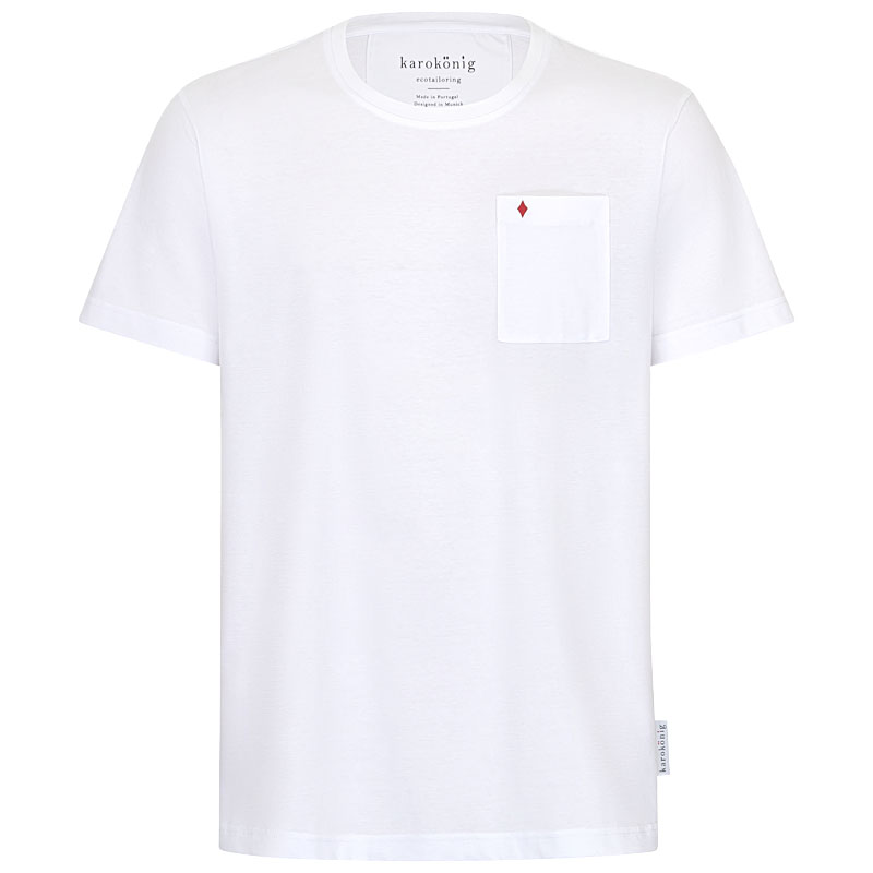weißes Herren-T-Shirt